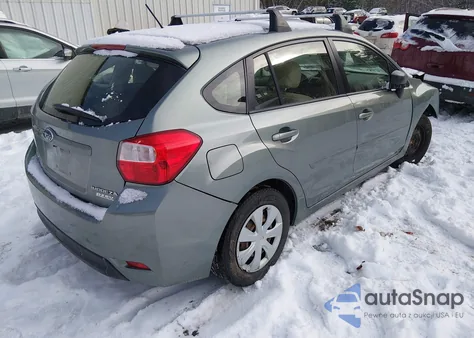 2016 Subaru Impreza 2.0I from USA, damaged, VIN JF1GPAA66GH246698